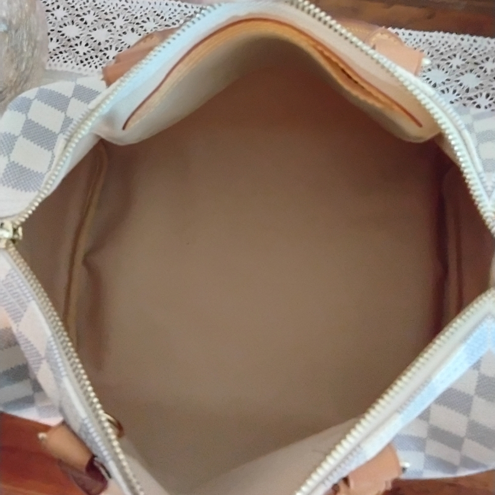 AUTENTIC Louis Vuitton Damier Azur Speddy 30 - Picture 9 of 16